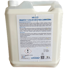 Shampoo y Cera en Seco para Carroceria WK-172 5Lt