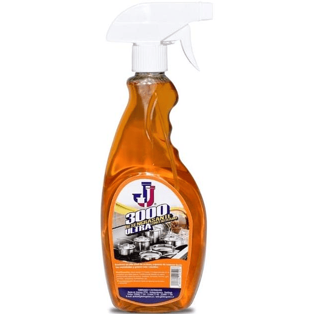 Detergente Multiuso Alto Poder Jj-3000 Gatillo 500Ml
