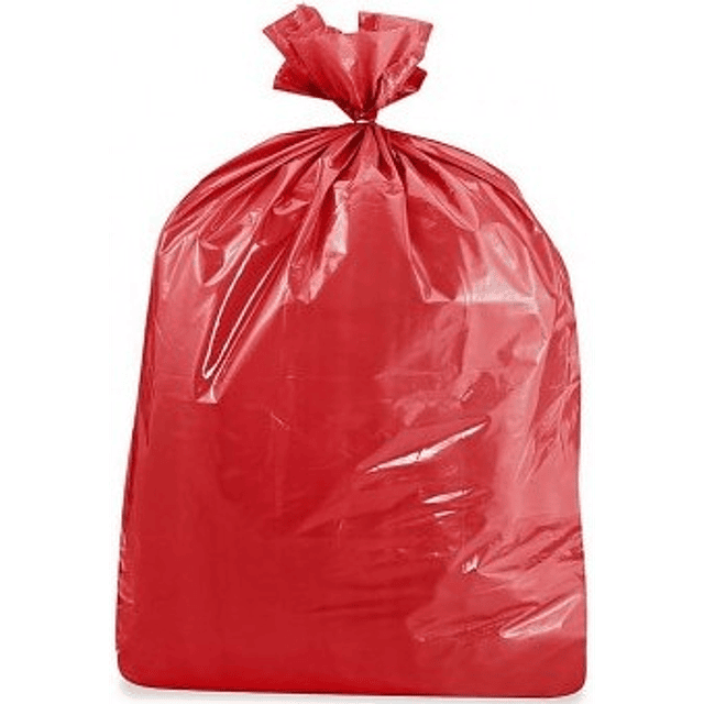 Bolsa Basura Roja 70X90X30 10Un