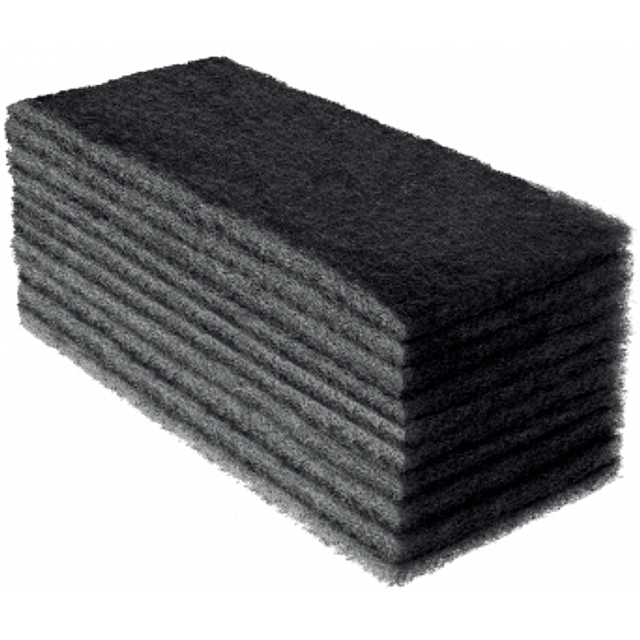 Abrasiva Fuerte Negro Delgada 87X125Mm 9521 10Un