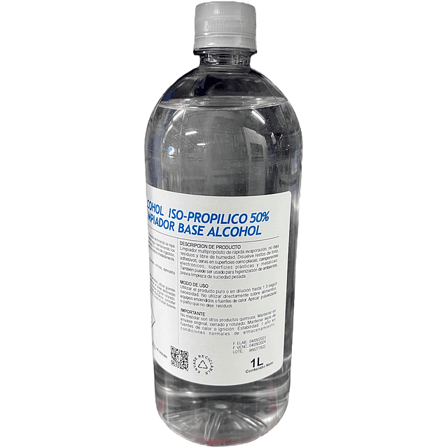 Alcohol Iso-Propilico 50% 1L