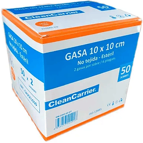 Aposito No tejido 10x10, Esteril Un