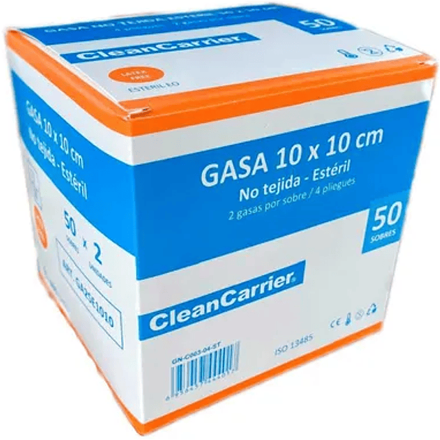 Aposito No tejido 10x10, Esteril Un