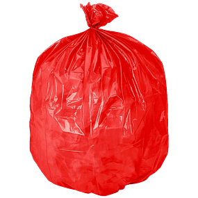 Bolsa Basura Roja 140X160X60 10Un