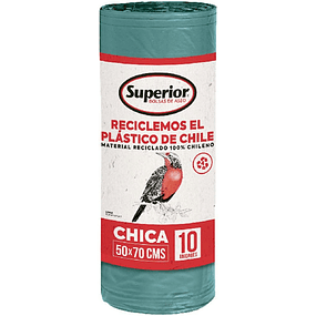 Bolsa Basura Superior 50X70 10Un