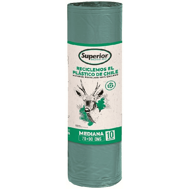Bolsa Basura Superior 70X90 10Un