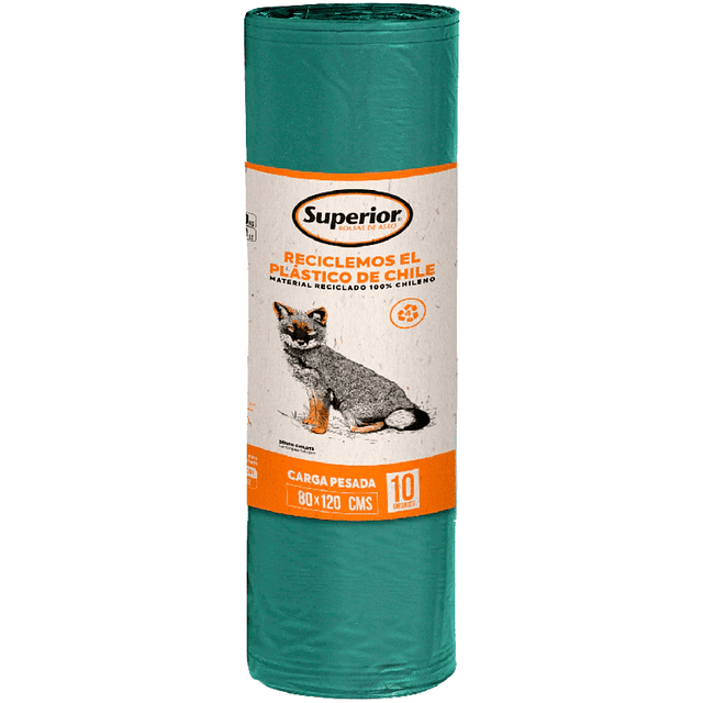 Bolsa Basura Superior 80X120 10Un