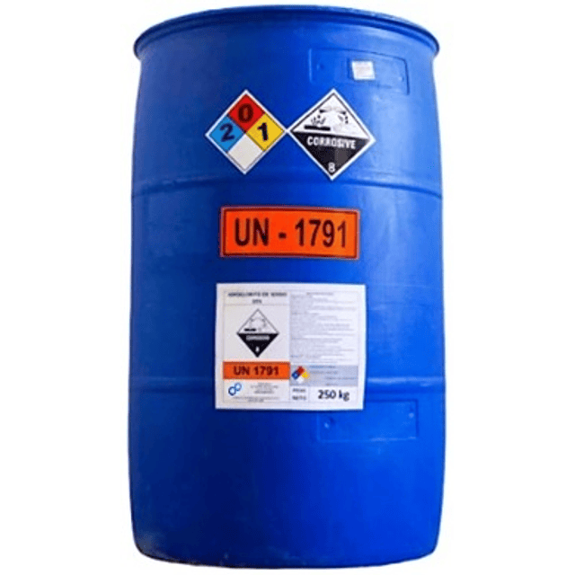 Cloro, Hipoclorito de Sodio al 10% 200K