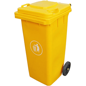 Contenedor de Basura Amarillo 240Lt