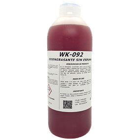 Desengrasante al Agua sin Espuma WK-092 1L