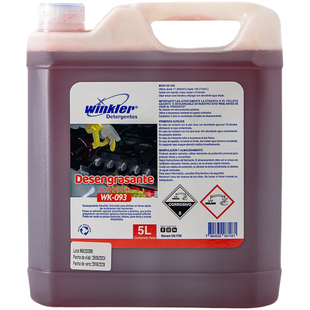 Desengrasante de Alto Poder WK-093 5L