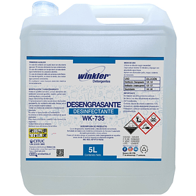 Desengrasante Desinfectante WK-735 5L