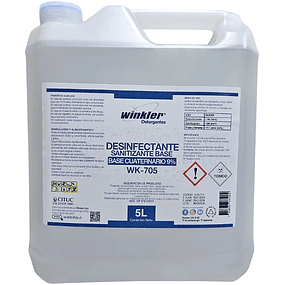Desinfectante Sanitizante A.C. Industria Alimentos WK-705 5L