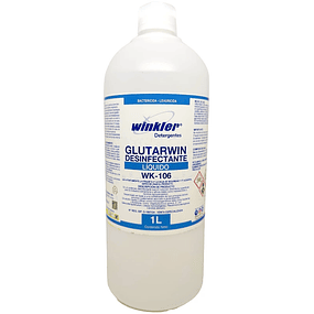 Desinfectante y Sanitizante Amplio Espectro Glutarwin WK-106 1L