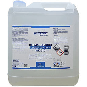 Desmanchador Liquido para Ropa WK-310 5L