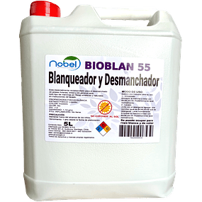 Desmanchador y Blanqueador Liquido para Ropa Bioblan 55 5L
