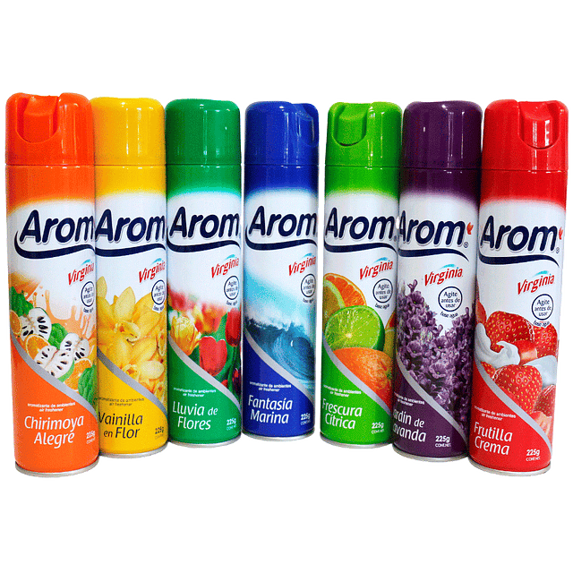Desodorante Ambiental Aerosol Aroma Surtido Arom 320Cm3