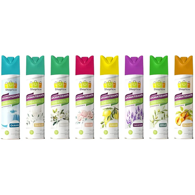 Desodorante Ambiental Aerosol Aroma Surtido ShopNow 400Ml