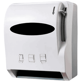 Dispensador Toalla Palanca Vertical Blanco