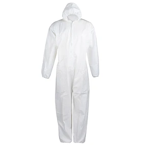 Buzo Desechable Laminado Blanco T/XL