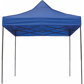 Toldo Plegable Impermeable Filtro Uv Azul 2X2Mt