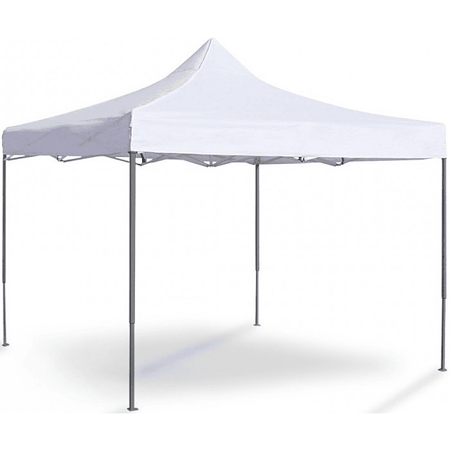 Toldo Plegable Impermeable Filtro Uv Blanco 2X2Mt