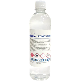 Alcohol Etilico Desnaturalizado Tecnico 70% Flip Top 500ML