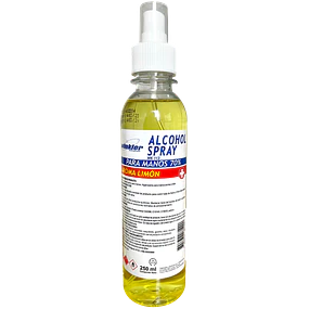 Alcohol Spray para Manos 70% WK-113 Limon 250Ml