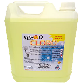 Cloro, Hipoclorito de Sodio al 10% HX 5L