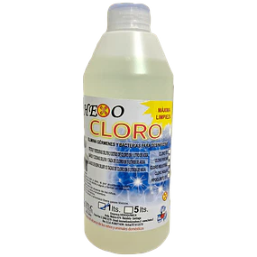 Cloro, Hipoclorito de Sodio al 3% HX 1Lt