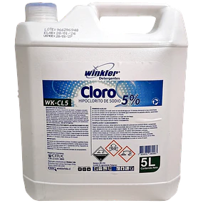 Cloro, Hipoclorito de Sodio al 5% WK-Cl5 5L