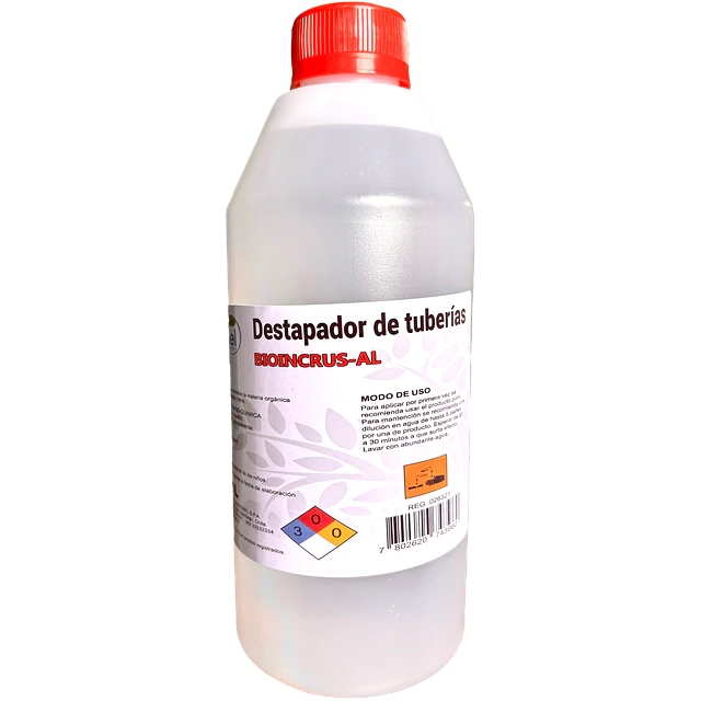 Destapador de Ducteria Bioincrus-Al 1L