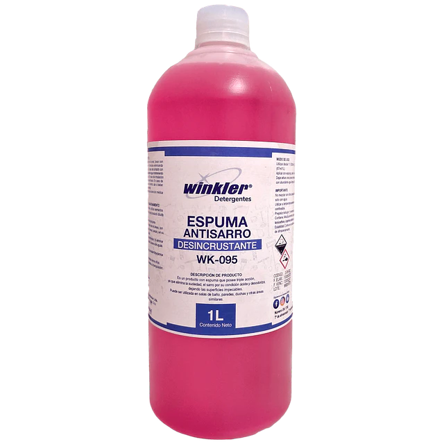 Espuma Desinfectante Elimina Sarro WK-095 1L
