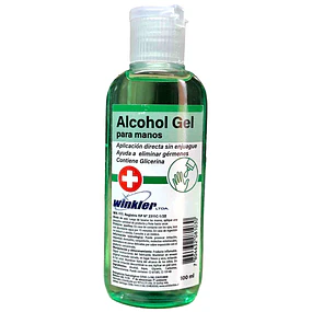 Gel Base Alcohol para Manos WK-117 Flip Top 100Ml