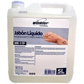 Jabon Antiseptico para Manos Triclosan WK-119 5L