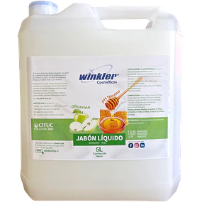 Jabon Liquido Perlado Manzana Miel WK-120Mm 5L