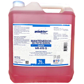 Mantenedor y Desinfectante de Pisos Duros WK-635Quats 5L