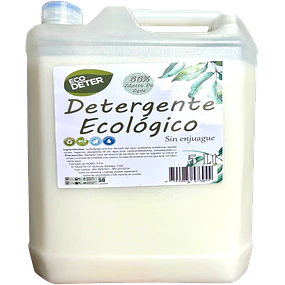 Detergente Industrial Ecologico sin Enjuague Biodeter-Eco 5L