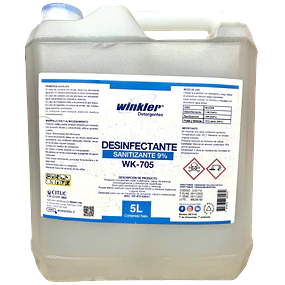 Desinfectante Sanitizante A.C. Industria Alimentos WK-705 5L