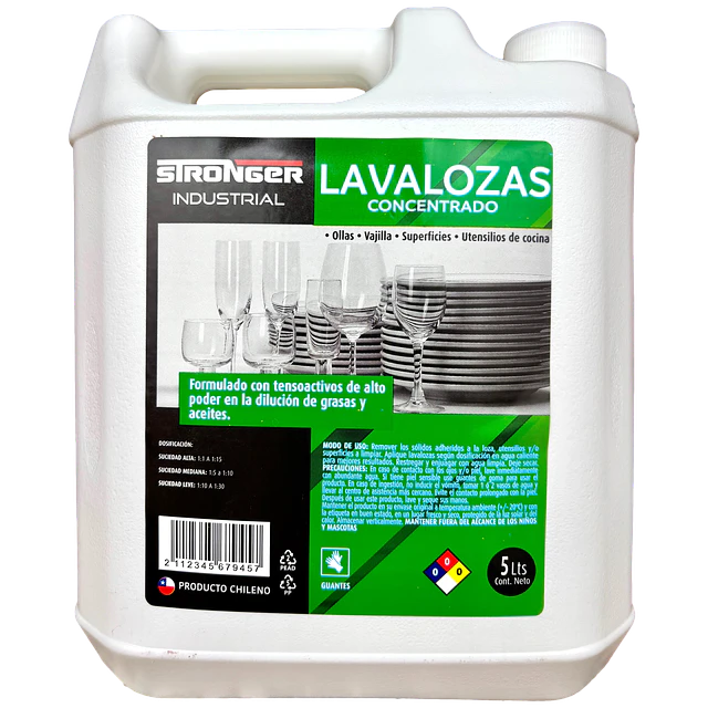 Lavalozas Industrial Stronger 5L