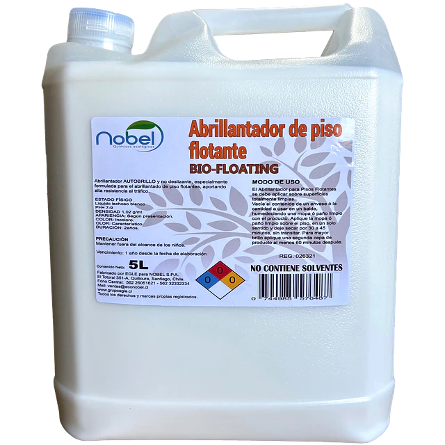 Abrillantador de Piso Flotante Biofloating 5L