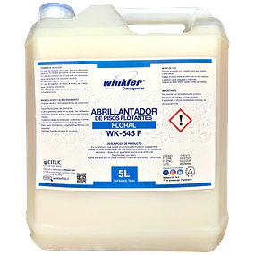 Abrillantador de Piso Flotante Floral WK-645F 5L