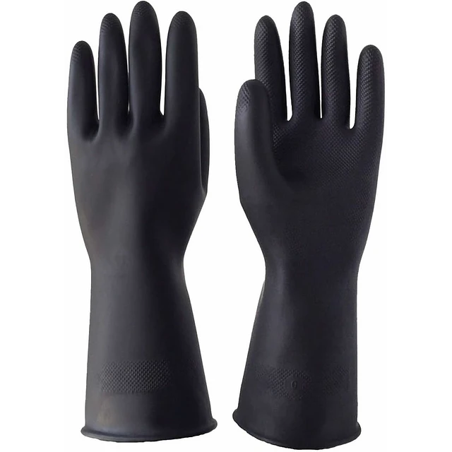 Guante Latex Industrial Negro T/M