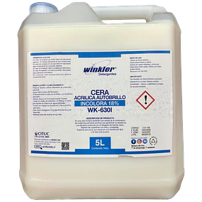 Cera Acrilica Autobrillo Incolora 18% WK-630 I 5L