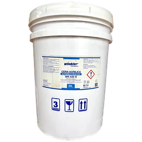 Cera Acrilica Autobrillo Roja 18% WK-630R 20L