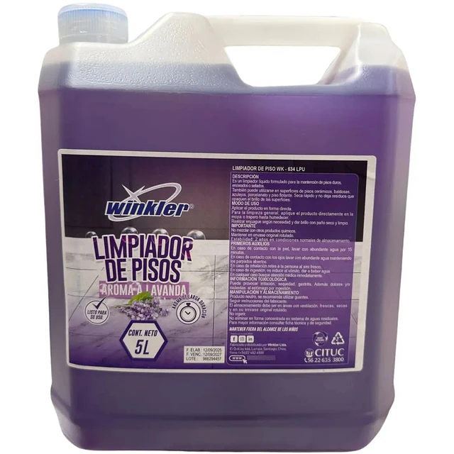 Mantenedor de Pisos Lavanda WK-634Lpu 5L