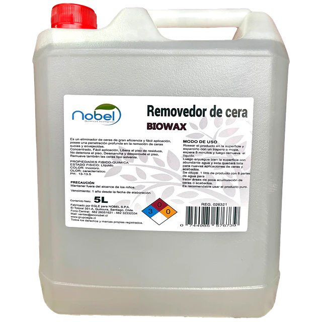 Removedor de Cera Biowax 5L