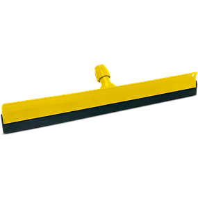 Secapiso Plastico Doble 65Cm C/Raspador Amarillo Sp9158Am