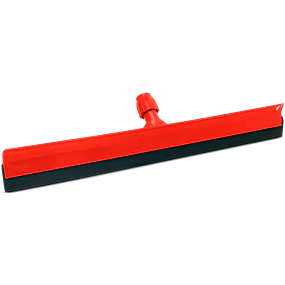 Secapiso Plastico Doble 65Cm C/Raspador Rojo Sp9158Vr
