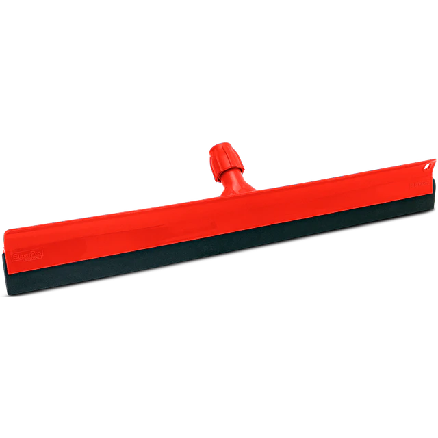 Secapiso Plastico Doble 65Cm C/Raspador Rojo Sp9158Vr